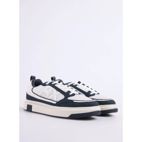 Resim Armani Exchange Siyah - Ekru Erkek Sneaker XUX242 