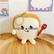 Resim Silver1 Peluş Kolye Sevimli Iyi Şanslar Bebek Oyuncak Anahtarlık Bebek Makine Bebek Süper Sevimli (Yurt Dışından) 