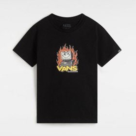 Resim Vans Kd Waffle Man Po Çocuk Siyah Sweatshirt 