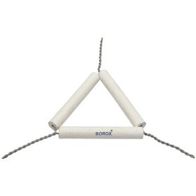 Resim Borox Seramik Üçgen 50 MM Porselen Üçgen 