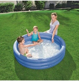 Resim Bestway Havuz 102x25cm Düz Zemin 3 Blm 51024 Mavi 