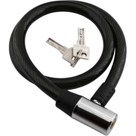 Resim Bisiklet Kilidi 80 cm Halat Zincir Kilit Motosiklet Çelik Kilit Çap 14 Ø Hırsız Önleme Güvenlik 