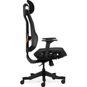Resim Hawk Gaming Chair Nova Siyah Oyuncu Koltuğu Ayarlanabilir Oturak Eğimi ile Konforlu Destek 