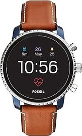 Resim Fossil Deri Kayışlı Erkek Akıllı Saat FTW4016 