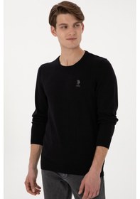 Resim U.s. Polo Assn. Erkek Siyah Kazak /triko 50288880-vr046 Siyah 