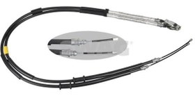 Resim EL FREN TELİ ARKA CORSA D 1.7 TD-1.6 07 1475mm/1307mm 1462mm/1292mm 