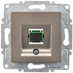 Resim Eqona Radius Neoline Fiber Optik Data Prizi, Mocha Mekanizma + Tuşkapak 