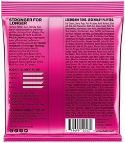 Resim Ernie Ball Super Slinky Paradigm Elektro Gitar Telleri, Ölçü 9-42 