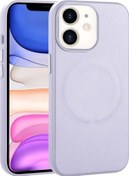 Resim İphone 11 Uyumlu Kılıf Pu Deri Magsafe Wireless Şarj Özelli 