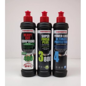 Resim Menzerna Yeşil 400 3800 Powerlock Pasta Hareve Boya Koruma Seti 250 ml 