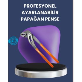 Resim Astraltech Ayarlanabilir Papağan Pense Çelik Gövde Profesyonel Kurbağacık 