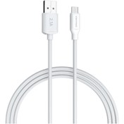 Resim Dramex D21mk Micro Usb Data/şarj Kablosu 2.1a 1mt Beyaz 