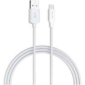 Resim Dramex D21mk Micro Usb Data/şarj Kablosu 2.1a 1mt Beyaz 