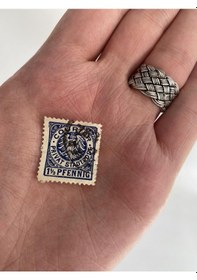 Resim Almanya 1895 Courier Privat Damgalı Posta Pulu 