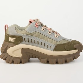 Resim Caterpillar Bej-Yeşil Kadın Süet Sneaker 013G100955 