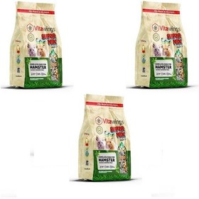 Resim Vitawings Süper Mix Menü Hamster Yemi 400 Gr 3 Adet 