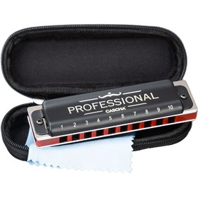 Resim Cascha HH2160 Profesyonel Diatonic Blues Mızıka (Sol Majör) 