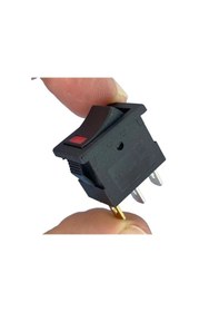 Resim Ic-118a Mini Led Işıklı Anahtar 12v 3p 