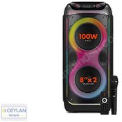 Resim Cio 100W 80CM Bass Dijital Göstergeli Ses Sistemi Party Box 