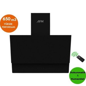 Resim Ferre Ve Afm Tech SS205 + FM7700 + FM3400 Napolia Turbolu Siyah Dijital Ankastre Set 