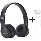 Resim DC TECNO P47 Wıreless 5.0+edr Bluetooth Kablosuz Mp3 Çalar Kulaklık P47 