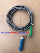 Resim 15Metre 14M Çelik Lavabo Wc Açici Tel Banyo Gider Borusu Açma Tel 