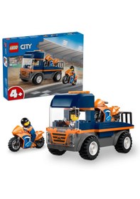 Resim LEGO® City Motosiklet Taşıyıcı - Oyuncak Araç Yapım Seti 60491-4 Yaş ve Üzeri Çocuklar İçin Yaratıcı Oyuncak Yapım Seti (88 Parça) 