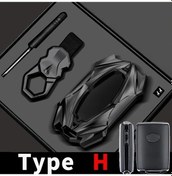 Resim Topnotch Mazda 2/3/4 Tuşlu Anahtar Kılıfı Siyah Anahtarlık Koruması Cx5 Cx9 Cx30 Mx5 Aksesuarları 
