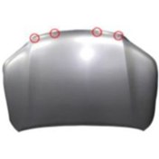 Resim Toyota Uyumlu HİLUMOTOR KAPUTU 15- 53301KK010 DE-GA MARKA ÜRÜN KODU TOY08HL062 