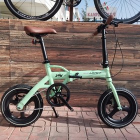 Resim JOY 14 JANT KATLANIR BİSİKLET ALÜMİNYUM 12KG RENK MİNT 