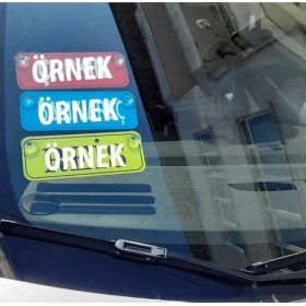 Resim Nazara Geldik Çatlıyoruz Yazılı Sök Tak Dekor Plaka 