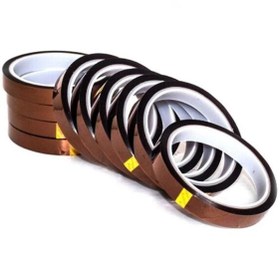 Resim SUNLINE Polyimid (kapton) Yüksek Isı Izolasyon Bandı 5mm/33mt 