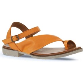Resim Bueno Shoes Turuncu Deri Kadın Parmak Arası Sandalet 01WY2501 01WY2501 