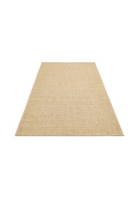Resim Eko Halı Brooklyn Brk 01 Natural Beıge Hasır Görünümlü Kaymaz Renkli Dokuma Modern Kilim 