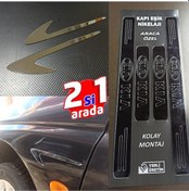 Resim Kia Sportage Kapı Eşiği Set + Çamurluk Vent Krom Görsel 
