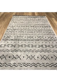 Resim Hoom Rugs Prestij Eko 335 Açık Gri Dekoratif Yıkanabilir Kilim 