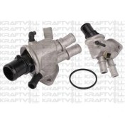 Resim Kraftvoll 08100169 Termostat (Komple) Brava Bravo Marea 1.9 Jtd 99-Alfa 145 146 156 1.9 Jtd 46546375 