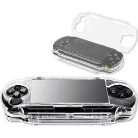 Resim PSP 1000 Serisi için Şeffaf Sert Kılıf, Koruyucu Şeffaf Sert Kılıf, Şeffaf Ekran Film Braketi ile Tam Kapak Koruyucu Kapak Kılıfı, Şok/Çizilmeye Dayanıklı (PSP 1000 Serisi için) 