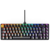 Resim Glorious GMMK2 %65 Kompakt Fox Switch RGB Mekanik Q İngilizce Oyuncu Klavyesi 