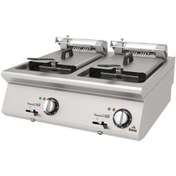 Resim Atalay Aef-873 Fritöz Setüstü Çift Sepet 800x730x300 Mm Elk 