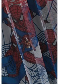 Resim Baskılı Kurşunlu Grek Tül Perde Çocuk Örümcek Çok Renkli 