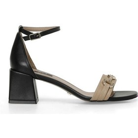 Resim İnci Incı Glorıa 4fx Siyah Kadın Topuklu Sandalet 000000000101688634 Siyah 