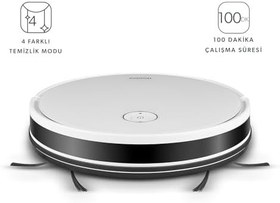 Resim Homend Alex 1288h Moplu ve Akıllı Robot Süpürge Gyroscope Beyaz 