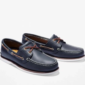 Resim Erkek Oxford ( Klasik) Tb1 74036 4841 Timberland Classıc Boat Boat Shoe Blue 