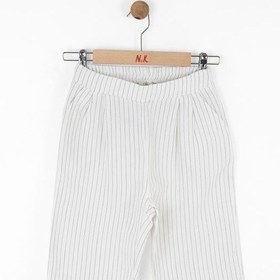 Resim Nk Kids Kız Çocuk Madison Pantolon 58306 Ekru-gri Ekru - Gri 