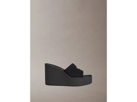 Resim Calvin Klein Kadın Wedge Canvas Detaylı Sandalet 