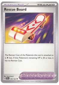 Resim Rescue Board 159/162 - Temporal Forces - Pokemon Kartı Mint 