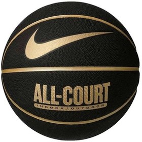 Resim Nike Everday All Court 8P Basketbol Topu 7 Numara Siyah Altın 