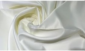 Resim Özgün Perde (878) Krem Saten Güneşlik Perde Beyaz Güneşlik krem 380 x 200 