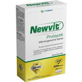 Resim Newvit Probiyotik 30 Kapsül 